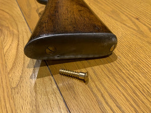 Butt Plate Screws for MkIV Brass  (pair) - Replica R 102015