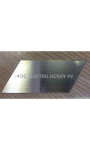 Paper Patch cutting template to suit 500456 .456" PP mould - 500473